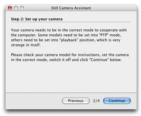 Still Camera Assisten Panel 2